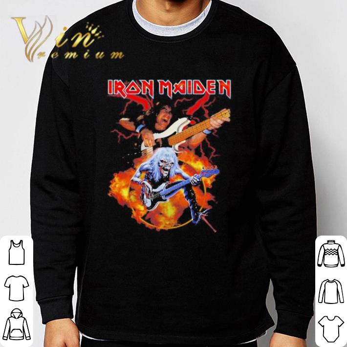 Original Skeleton iron maiden band guitar shirt ca497070 original skeleton iron maiden band guitar shirt 4 - Original Skeleton iron maiden band guitar shirt
