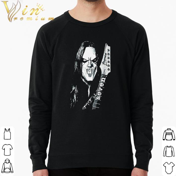 ce800715 original mick thomson slipknot devil guitar shirt 4 - Original Mick Thomson Slipknot Devil guitar shirt