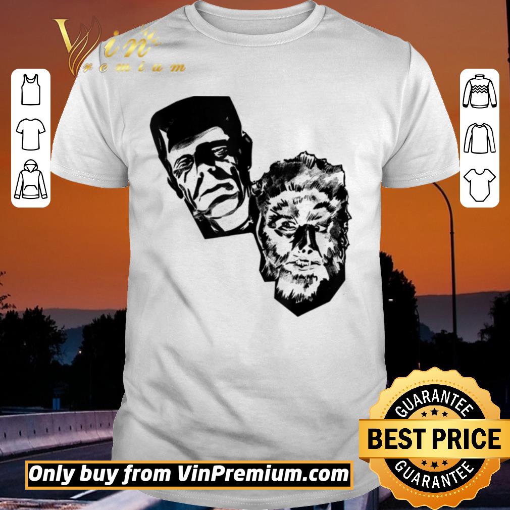 Hot Classic Halloween Monster Poster Horror Movie Werewolf shirt