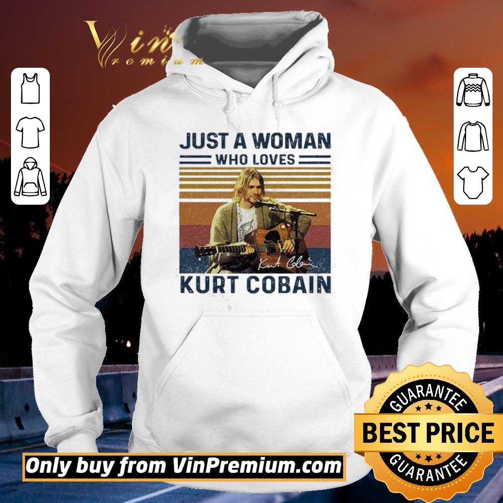 Just a woman who loves Kurt Cobain vintage shirt d17a9bc5 just a woman who loves kurt cobain vintage shirt 4 - Just a woman who loves Kurt Cobain vintage shirt