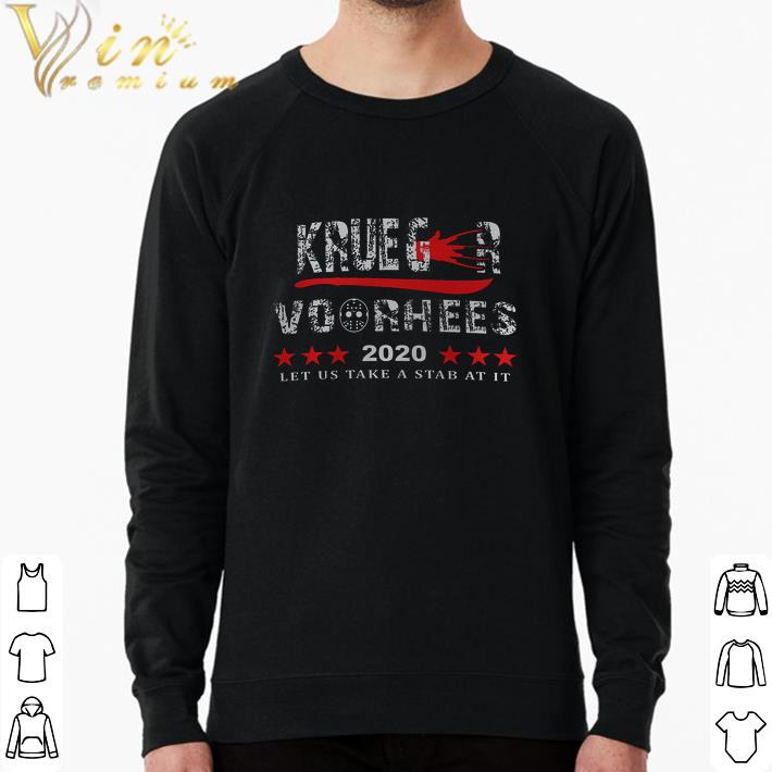 Official Krueger Voorhees 2020 Let Us Take A Stab At It shirt d4bda3d6 official krueger voorhees 2020 let us take a stab at it shirt 4 - Official Krueger Voorhees 2020 Let Us Take A Stab At It shirt