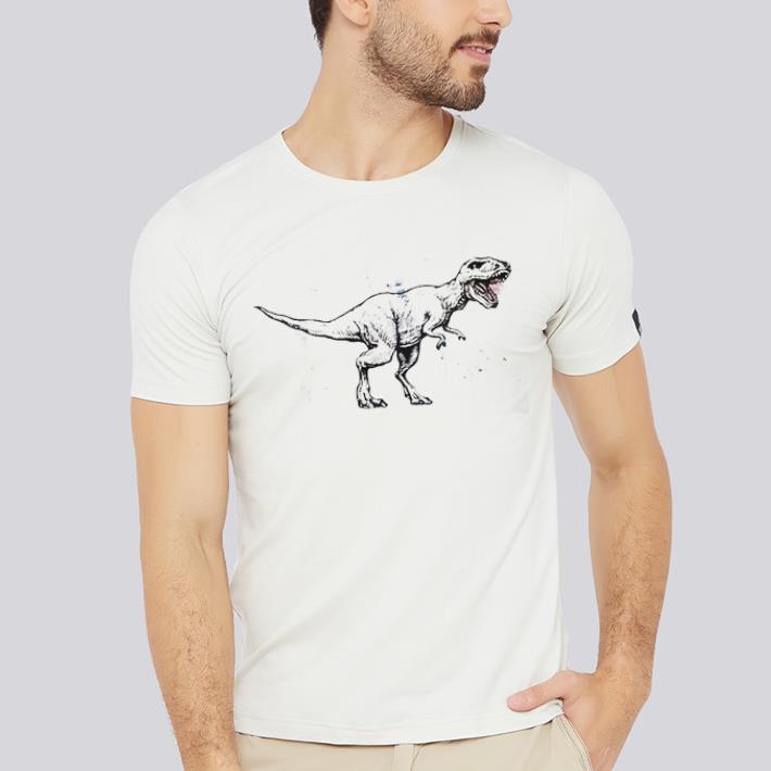 Hot Dinosaurs T Rex Watercolor shirt