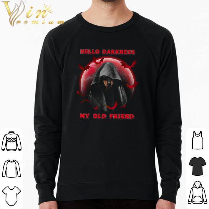 Dachshund Halloween Hello Darkness My Old Friend shirt f0113074 dachshund halloween hello darkness my old friend shirt 4 - Dachshund Halloween Hello Darkness My Old Friend shirt