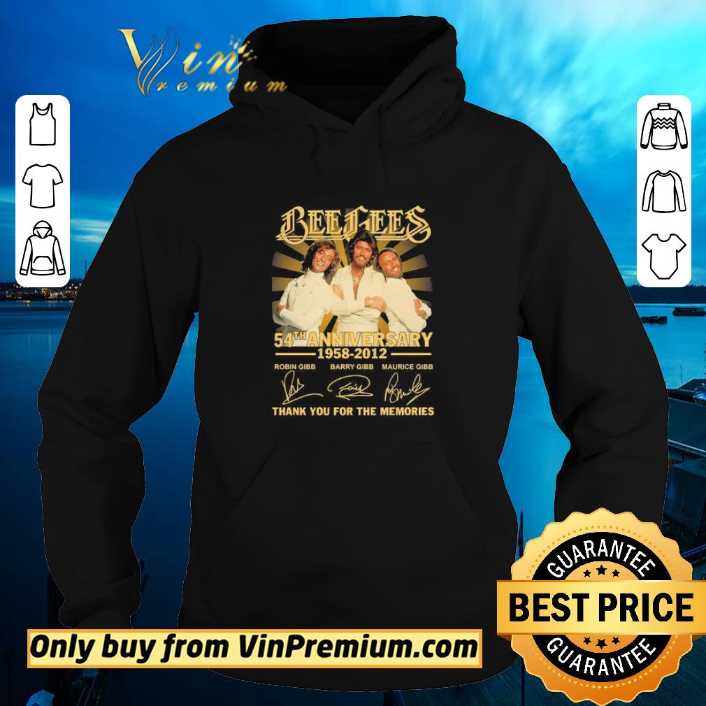 Original Bee Gees 54th anniversary 1958 2012 thank You for the memories signatures shirt f0123249 original bee gees 54th anniversary 1958 2012 thank you for the memories signatures shirt 4 - Original Bee Gees 54th anniversary 1958 2012 thank You for the memories signatures shirt