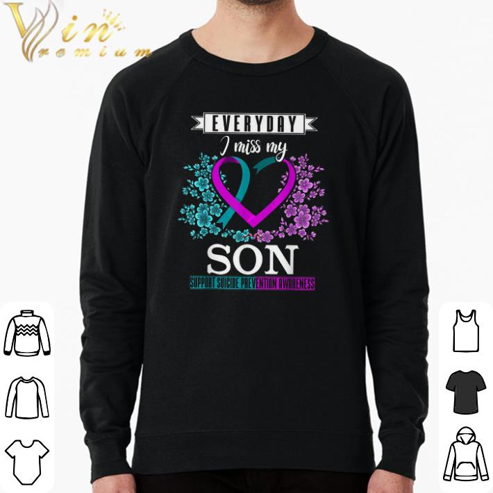 Pretty Everyday I Miss My Heart Son Support Suicide Prevention Awareness shirt f61648a9 pretty everyday i miss my heart son support suicide prevention awareness shirt 4 - Pretty Everyday I Miss My Heart Son Support Suicide Prevention Awareness shirt