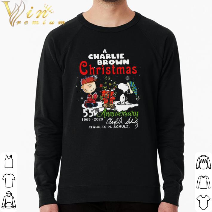 Premium A Charlie Brown Christmas 55th Anniversary 1965 2020 Signature Charles M Schulz shirt ffaa1284 premium a charlie brown christmas 55th anniversary 1965 2020 signature charles m schulz shirt 4 - Premium A Charlie Brown Christmas 55th Anniversary 1965 2020 Signature Charles M Schulz shirt