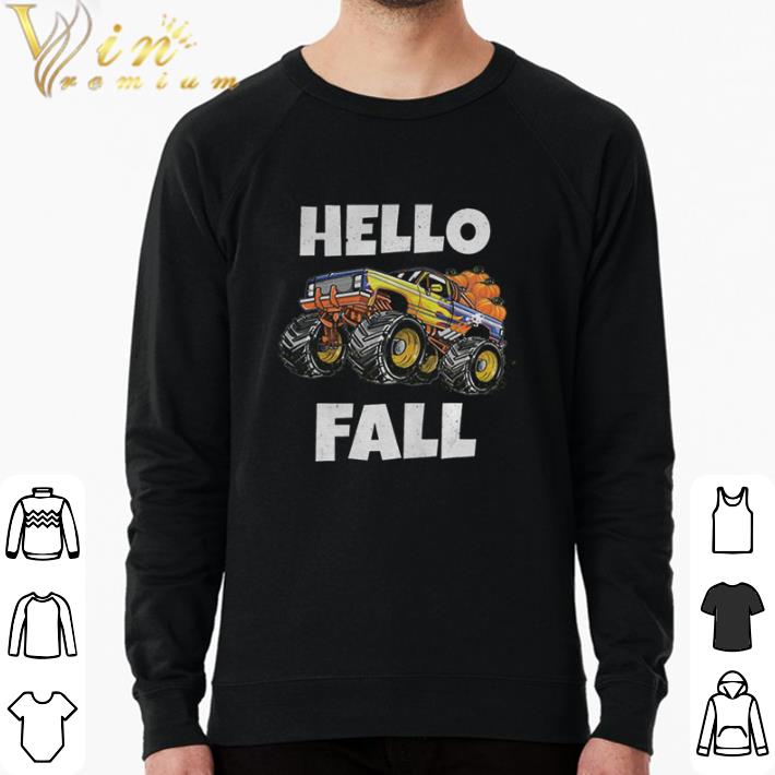 Nice Monster Truck Thanksgiving Hello Fall shirt 04b06c57 nice monster truck thanksgiving hello fall shirt 4 - Nice Monster Truck Thanksgiving Hello Fall shirt