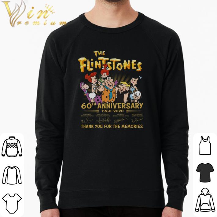 Official The Flintstones 60th Anniversary 1960 2020 Signature Thank You For The Memories shirt 0990ced3 official the flintstones 60th anniversary 1960 2020 signature thank you for the memories shirt 4 - Official The Flintstones 60th Anniversary 1960 2020 Signature Thank You For The Memories shirt