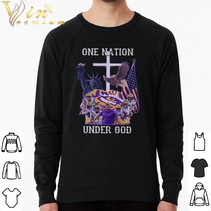 Funny LSU Tigers one nation under god shirt 11715ecf funny lsu tigers one nation under god shirt 4 - Funny LSU Tigers one nation under god shirt