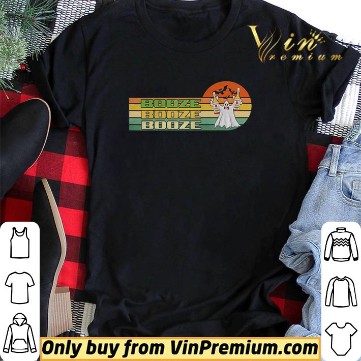 Hot Retro Halloween Booze shirt