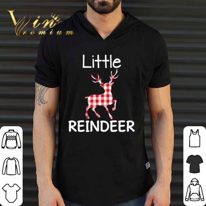 Awesome Little Reindeer Plaid Matching Family Ugly Sweater Christmas shirt