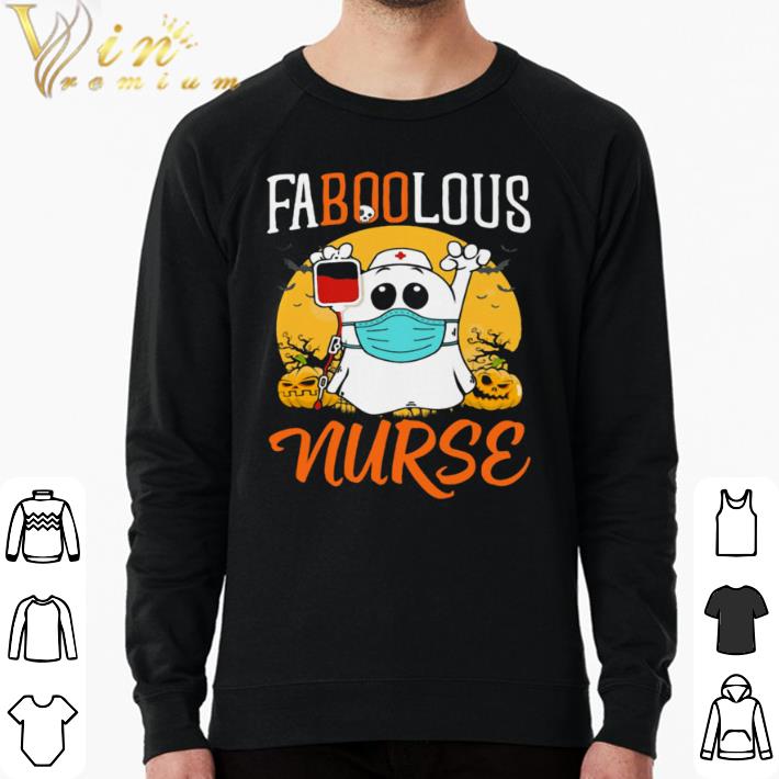 20fb1a2f hot halloween ghost mask faboolous nurse shirt 4 - Hot Halloween Ghost Mask Faboolous Nurse shirt