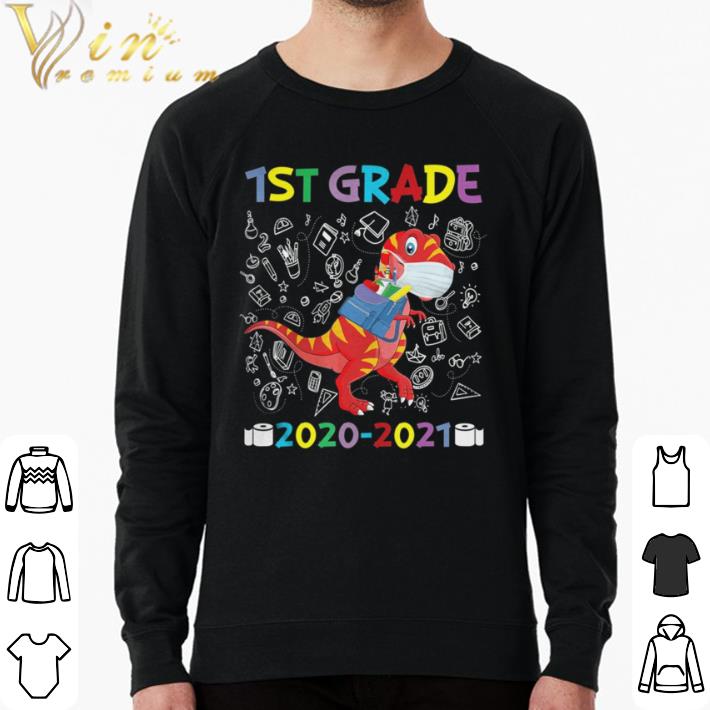Awesome Quarantine Dinosaur 1st Grade 2020 Back To School shirt 2359fb0e awesome quarantine dinosaur 1st grade 2020 back to school shirt 4 - Awesome Quarantine Dinosaur 1st Grade 2020 Back To School shirt