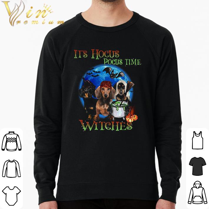 Premium Dachshund It’s Hocus Pocus Time Witches Halloween shirt 2ea19d61 premium dachshund it s hocus pocus time witches halloween shirt 4 - Premium Dachshund It’s Hocus Pocus Time Witches Halloween shirt