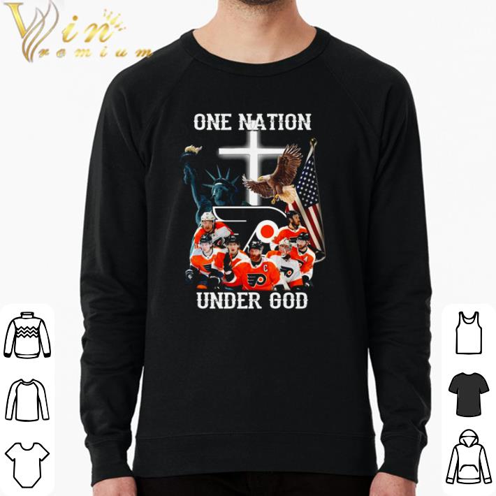 Nice Philadelphia Flyers one nation under God shirt 465b161f nice philadelphia flyers one nation under god shirt 4 - Nice Philadelphia Flyers one nation under God shirt