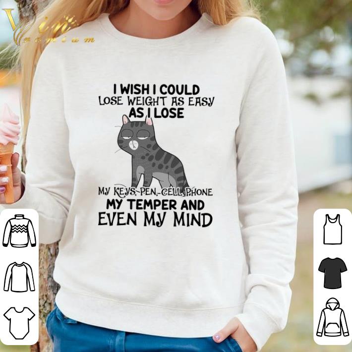 499a779e top cat i wish i could lose weight as easy as i lose my keys pen cell phone shirt 4 - Top Cat i wish i could lose weight as easy as i lose my keys pen cell phone shirt