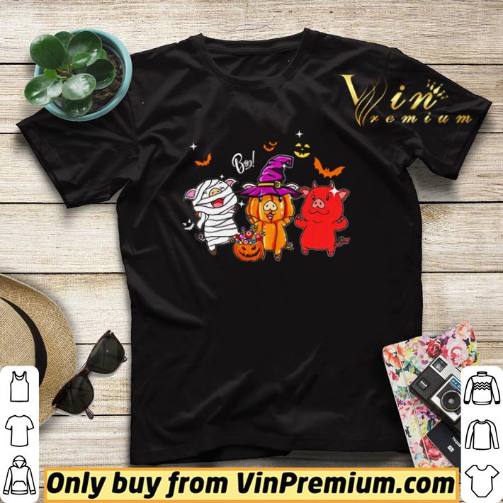 5353a041 nice pig boo happy halloween shirt 4 - Nice Pig boo happy Halloween shirt