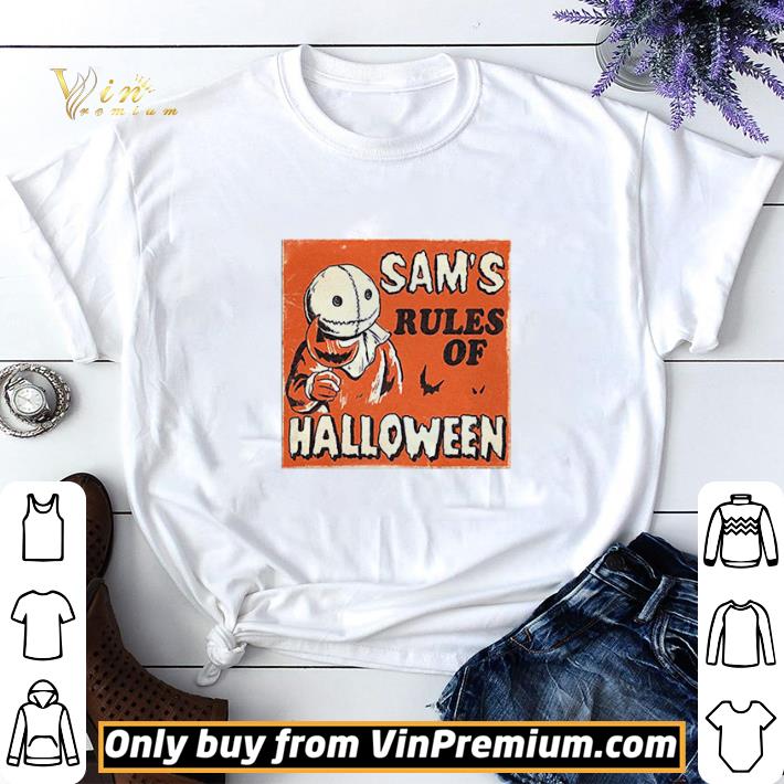 Awesome Sam’s Rules Of Halloween shirt
