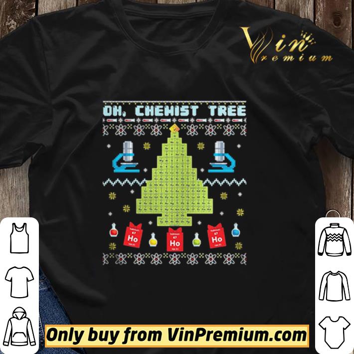 Original Oh Chemist Tree Ugly Christmas shirt Original Oh Chemist Tree Ugly Christmas shirt