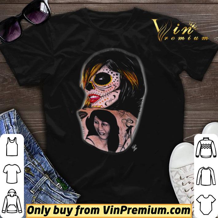 Original Black woman grace hope courage love fighter determination cure faith strength butterflies shirt