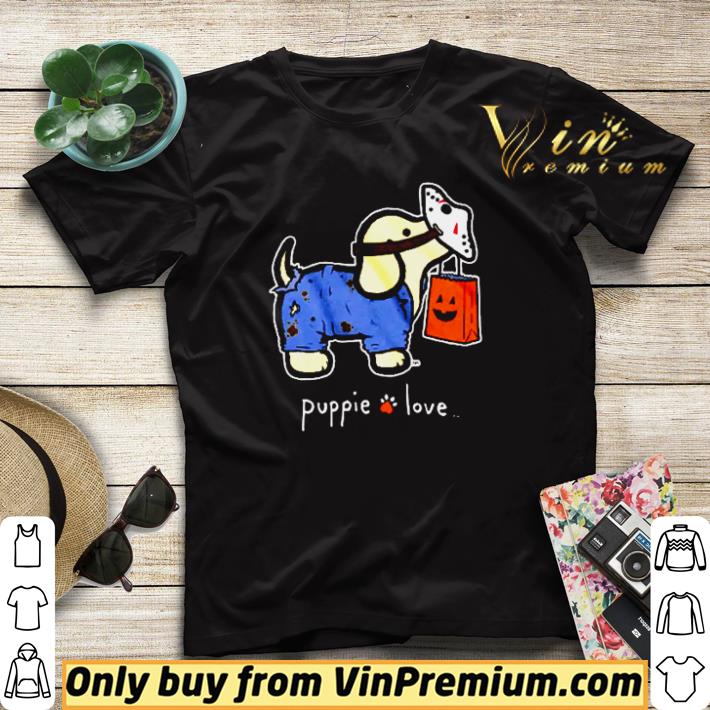 Original Puppy face Jason Voorhees Puppie love shirt 687b6c0d original puppy face jason voorhees puppie love shirt 4 - Original Puppy face Jason Voorhees Puppie love shirt