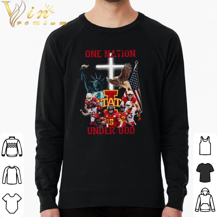 Pretty Iowa State one nation under God American flag shirt 9f9a032d pretty iowa state one nation under god american flag shirt 4 - Pretty Iowa State one nation under God American flag shirt