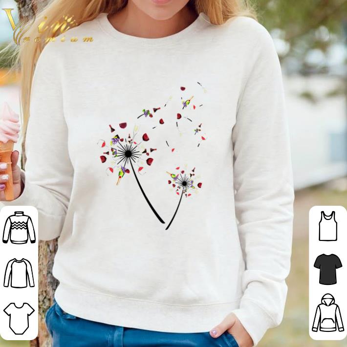 Premium Wines dandelion flower shirt a1b85520 premium wines dandelion flower shirt 4 - Premium Wines dandelion flower shirt