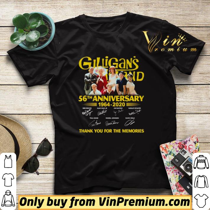 b273d7d7 premium gilligan s island 56th anniversary 1964 2020 thank you for the memories shirt 4 - Premium Gilligan’s Island 56th Anniversary 1964 2020 thank you for the memories shirt