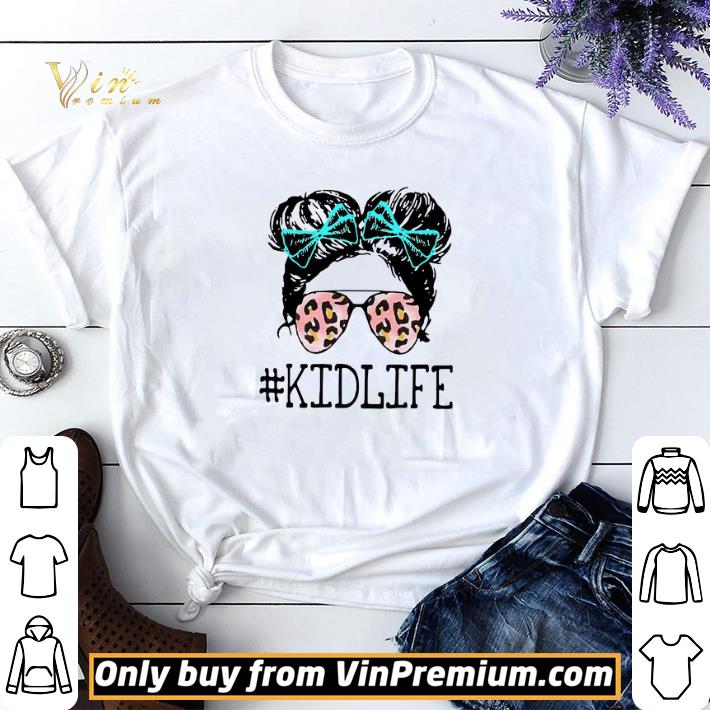 Awesome Kid Life Aviator Glasses Digital shirt