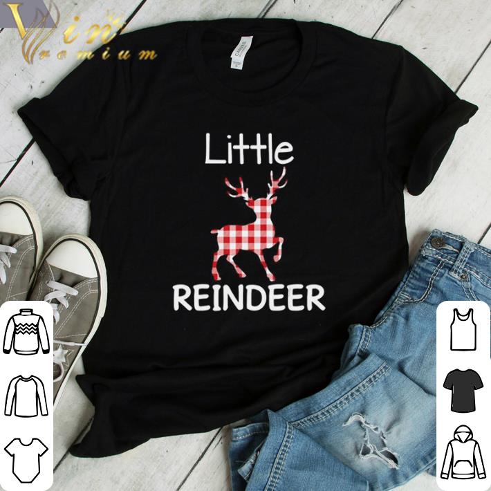 Awesome Little Reindeer Plaid Matching Family Ugly Sweater Christmas shirt