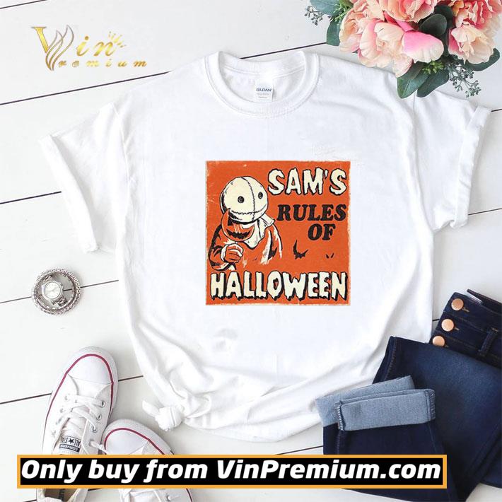Awesome Sam’s Rules Of Halloween shirt