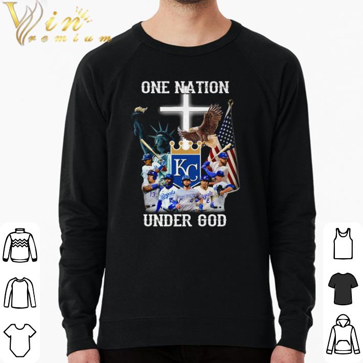 Premium Kansas City Royals baseball one nation under god shirt e971c449 premium kansas city royals baseball one nation under god shirt 4 - Premium Kansas City Royals baseball one nation under god shirt