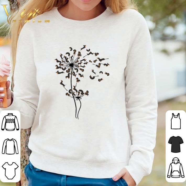 f087689b hot dachshund dandelion shirt 4 - Hot Dachshund Dandelion shirt