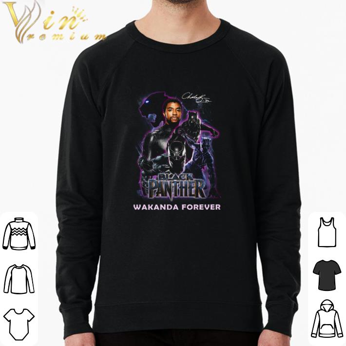 f0ac7144 awesome chadwick boseman signature black panther wakada forever shirt 4 - Awesome Chadwick Boseman Signature Black Panther Wakada Forever shirt