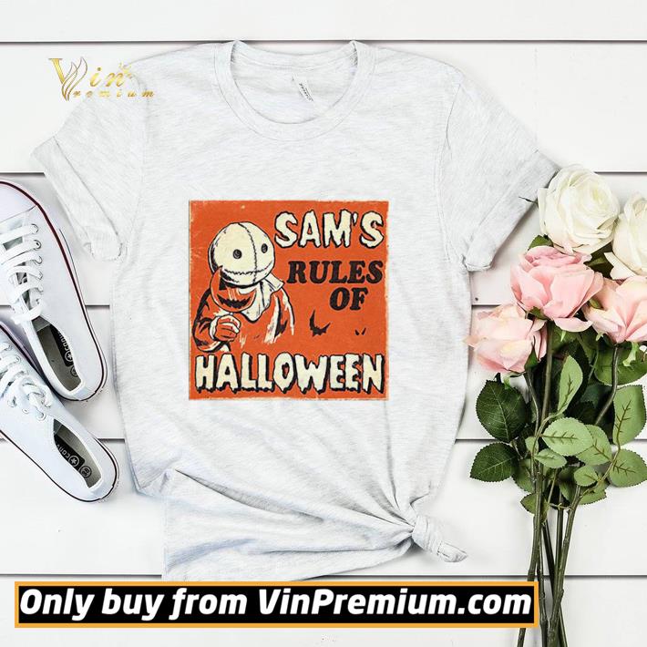 f241b815 awesome sam s rules of halloween shirt 4 - Awesome Sam’s Rules Of Halloween shirt