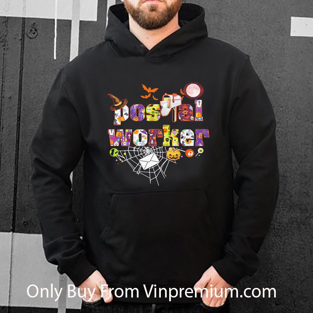 064d4234 official postal worker happy halloween shirt 4 - Official Postal Worker Happy Halloween shirt