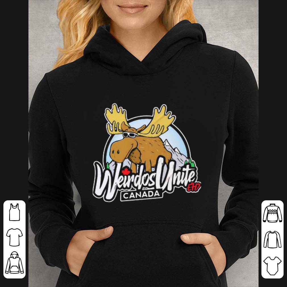 3e3d168f nice the moose weirdos unite canada shirt 4 - Nice The Moose Weirdos Unite Canada shirt