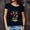 Premium Vintage A Woman Her Dog Paw And Her Trucker Retro shirt