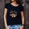 Hot Mickey Mouse Face Mask American Flag Quarantined shirt