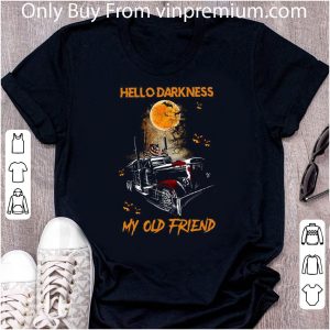 Original Truck Hello Darkness My Old Friend Halloween shirt 1
