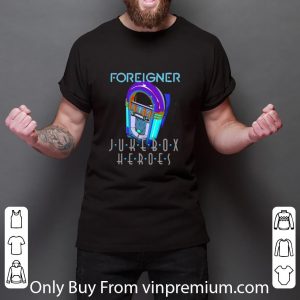 Premium Foreigner Juke Box Heroes shirt 2