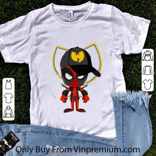 Premium Deadpool Wu-tang Logo shirt