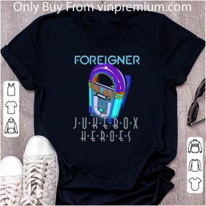 Premium Foreigner Juke Box Heroes shirt 1