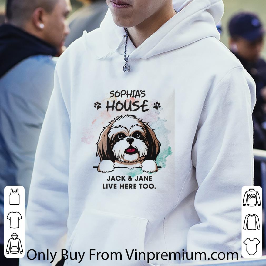 9dff380c premium sophia s house jack and jane live here too shirt 4 - Premium Sophia's House Jack And Jane Live Here Too shirt