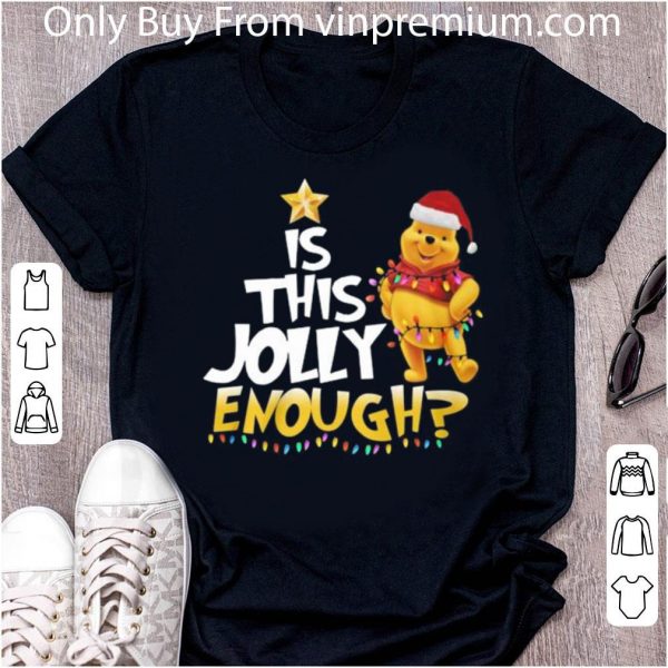 Great 2020 Merry Christmas Disney Pooh Ho Ho Ho shirt
