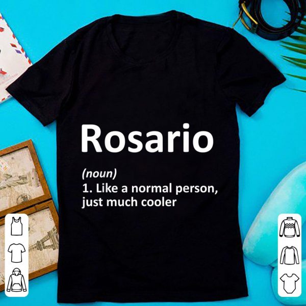 Premium Rosario Definition Personalized Name shirt