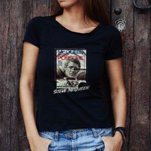 Awesome Mcqueen Drives Porsche 48 Steve Mcqueen Poster shirt