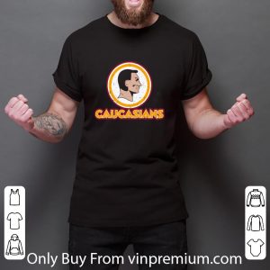 Official Washington Redskins Caucasians Parody shirt 2