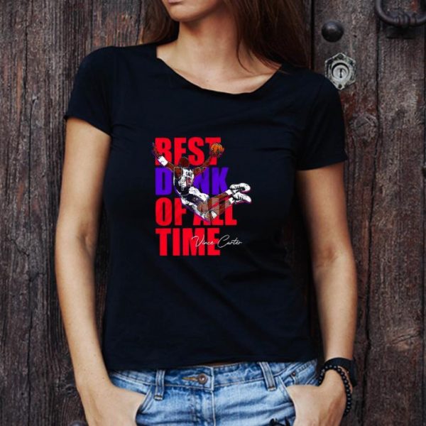 Premium Vince Carter Best Dunk Of All Time Signature shirt
