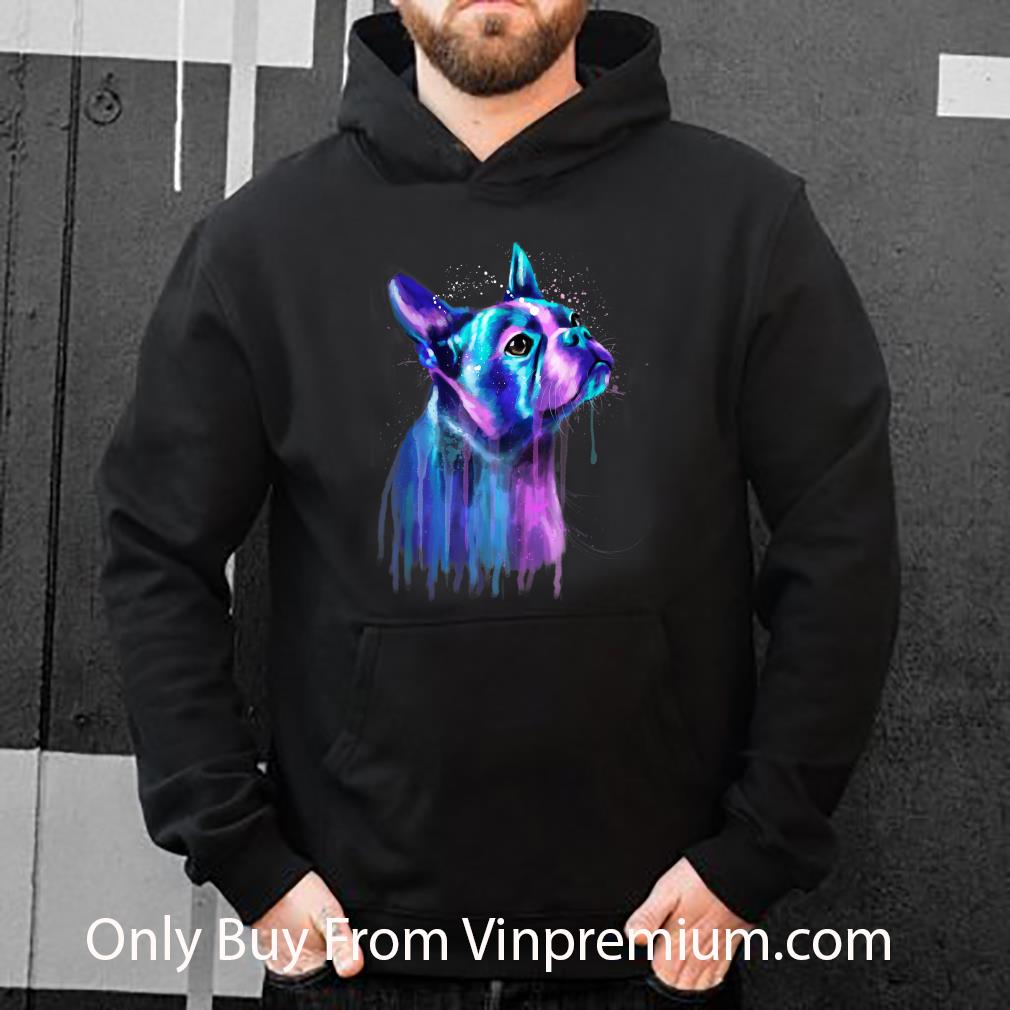 0ddf1d8c pretty colorful boston terrier art shirt 4 - Pretty Colorful Boston Terrier Art shirt
